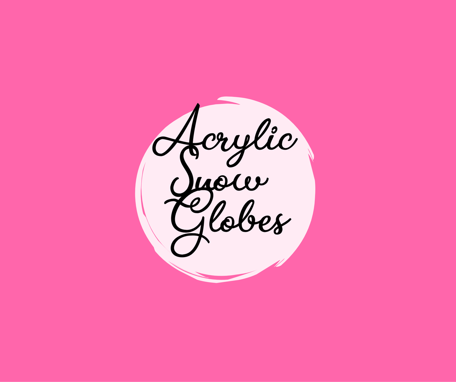 Acrylic Snowglobe Cups