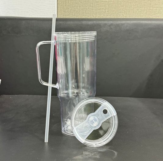 40 Ounce Acrylic Snow Globe Cup