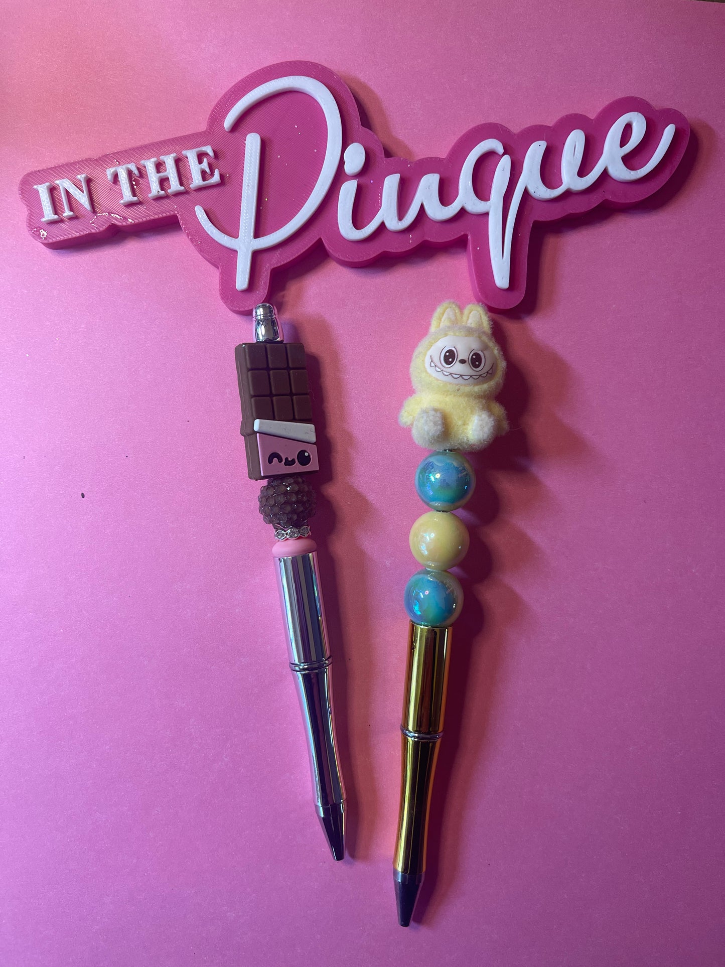 Custom Regular Character Pen