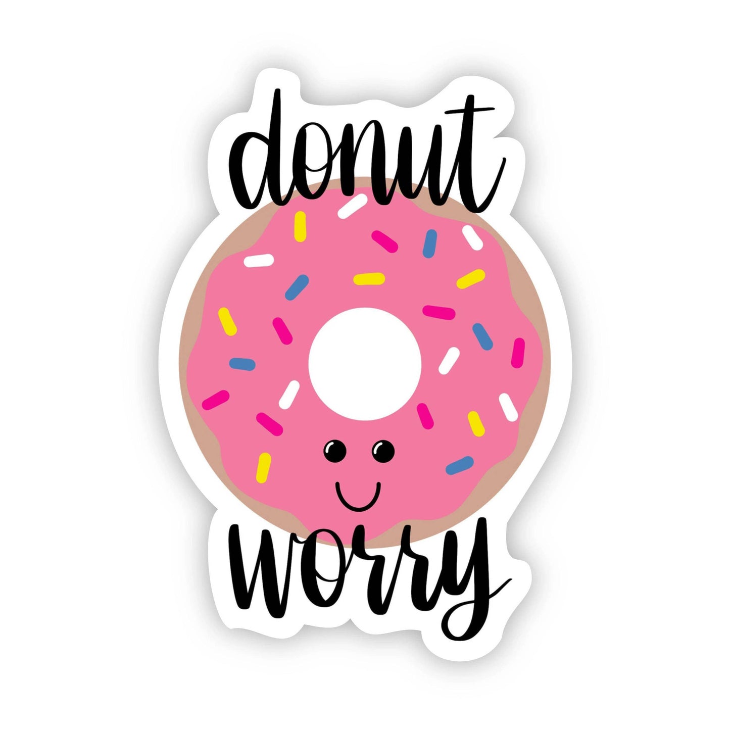 Donut Worry Donut Sticker